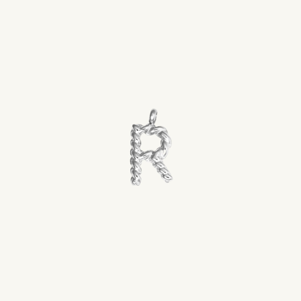 Rope Initial Charm