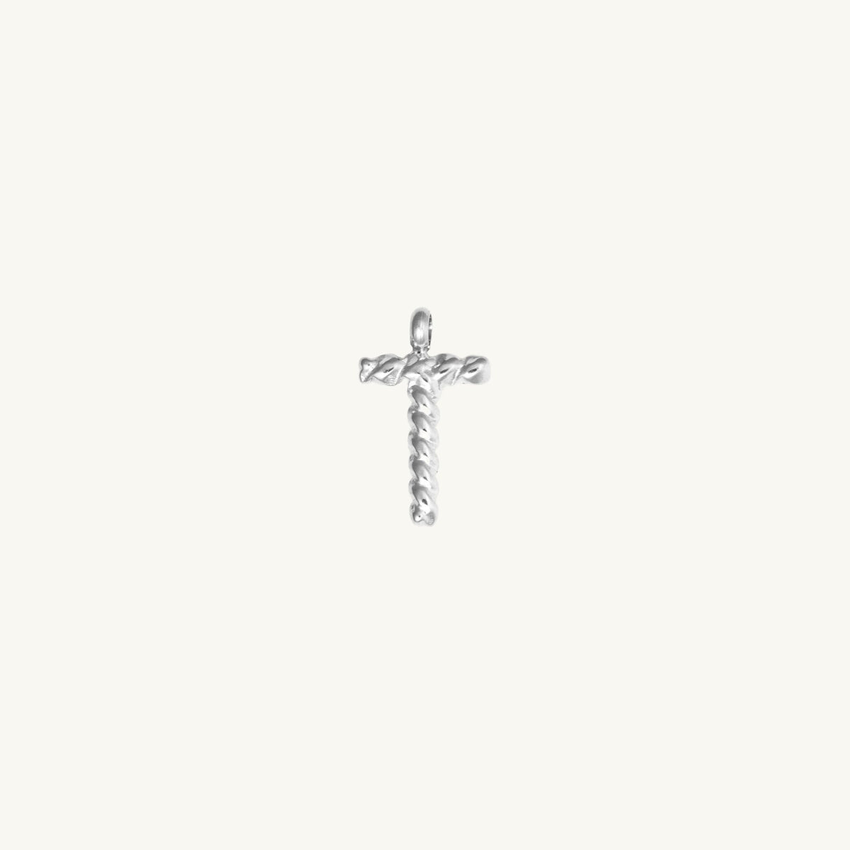 Rope Initial Charm