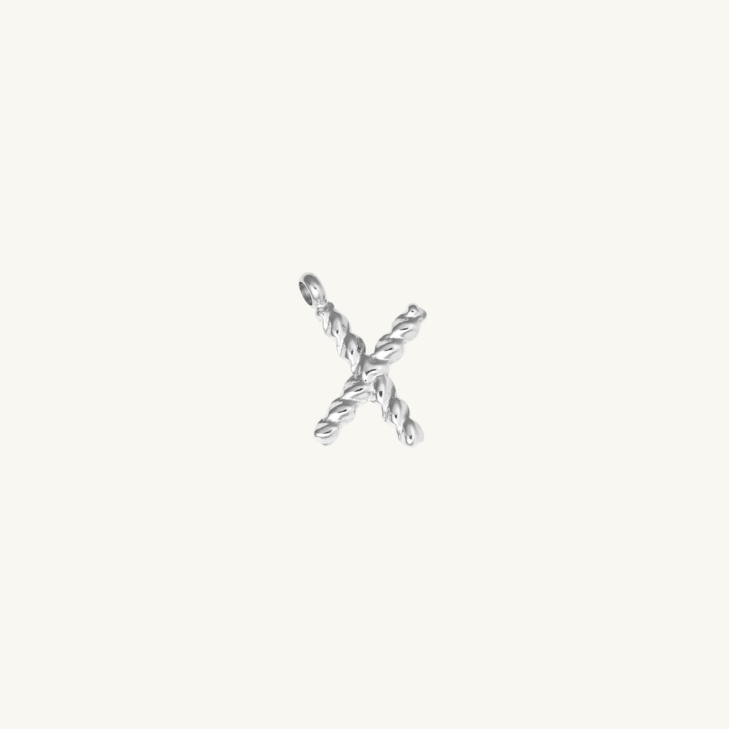 Rope Initial Charm