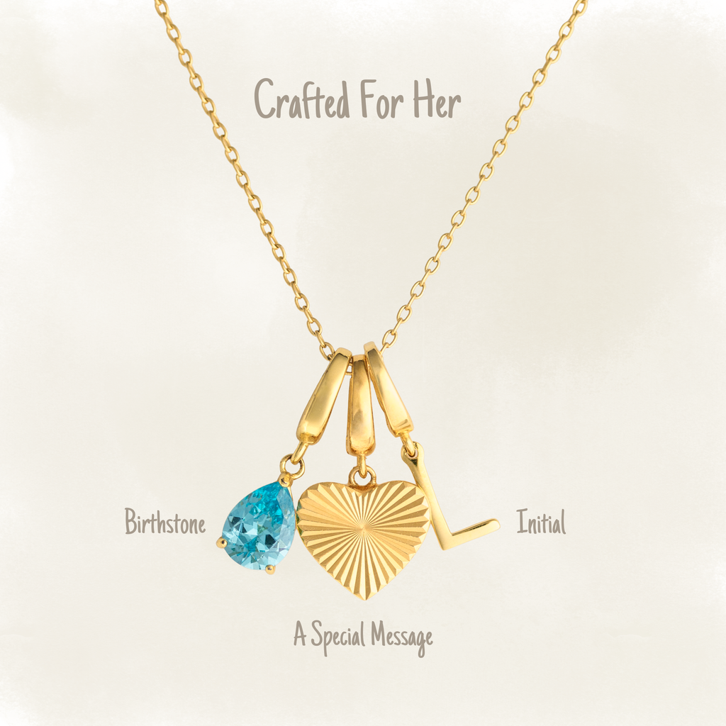 The Love Letter Necklace Set By Lumine