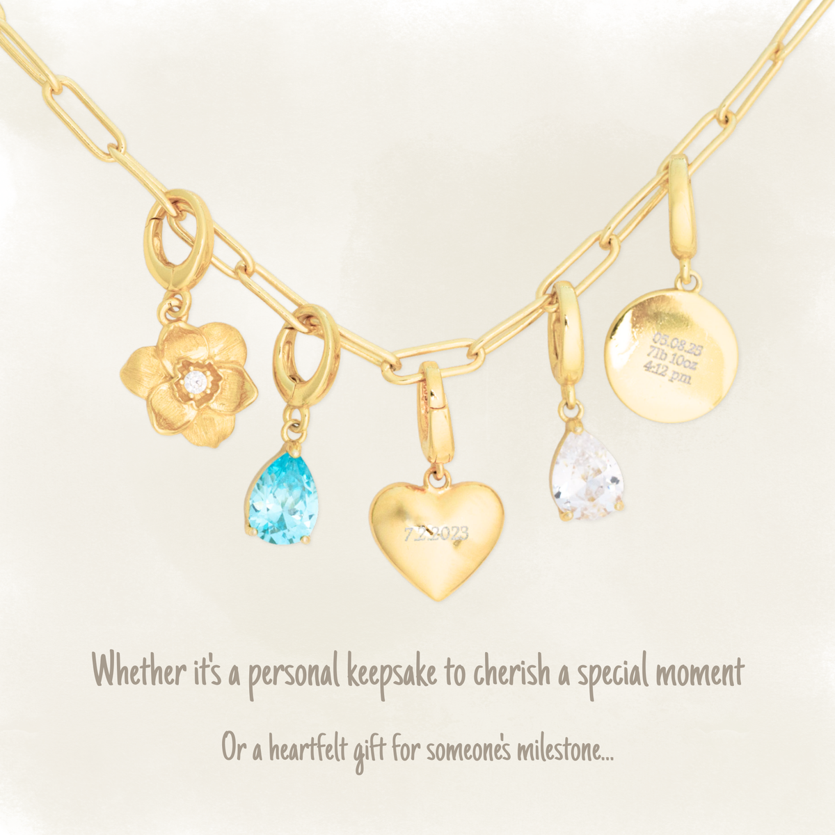 The Keepsake Necklace alternate angle By Lumine